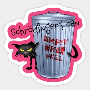 Suchrodingers Cat Sticker